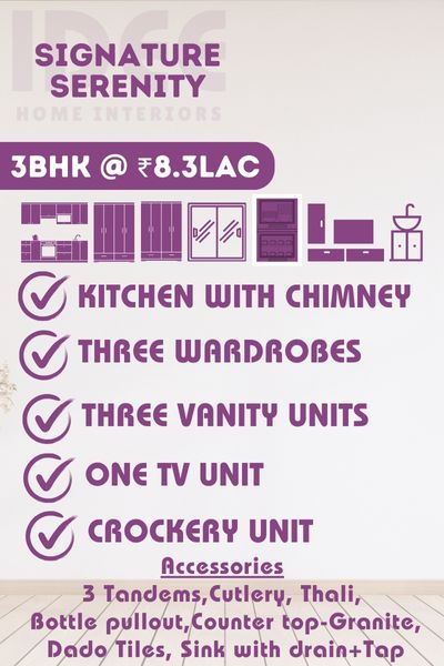 3BHK Package SIGNATURE SERNITY